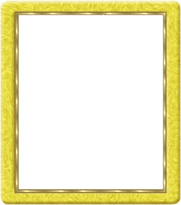 cadre jaune Fotomontaža