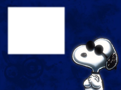 snoopy Photo frame effect