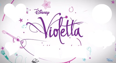 Violetta stars Fotomontage