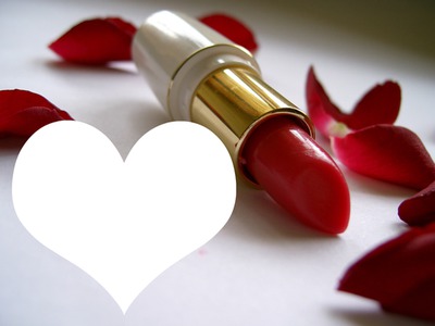 Red Lipstick Fotomontage