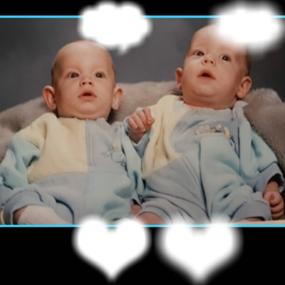 Les Jumeaux Fotomontage