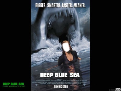 Deep Blue Sea Fotomontaż