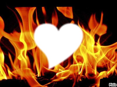 l'amour au feu Φωτομοντάζ