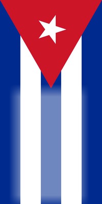 bandera de cuba Fotomontaż