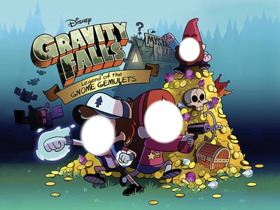 Gravity Falls Fotomontáž