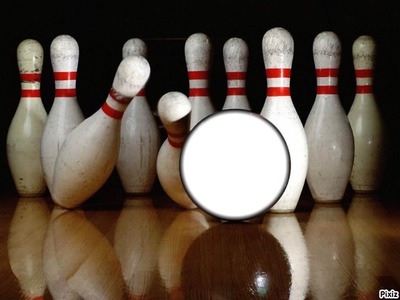 bowling Fotomontažas