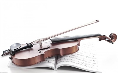 violin Photo frame effect