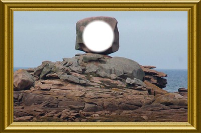 le rocher Photo frame effect
