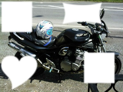 moto 600 bandit Photomontage