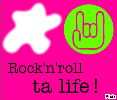 rock'n'roll Fotomontāža