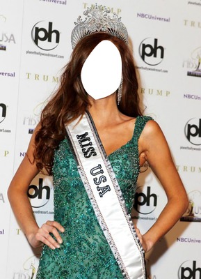 Miss USA Photo frame effect