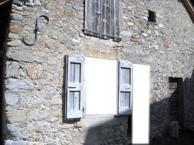 vieille demeure Fotomontaggio