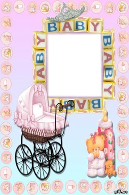 BABY Photo frame effect