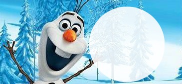OLAF AND ME Fotomontasje