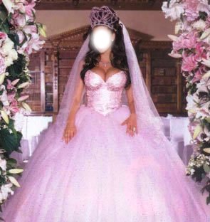 vestido novia Montaje fotografico