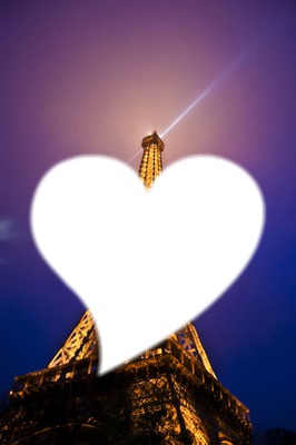 Paris LOVE Fotomontasje