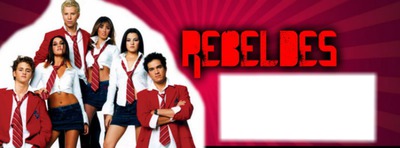 i love rebeldes rbd Fotomontagem