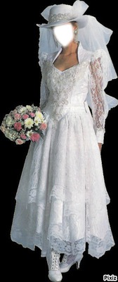 robe de marié Fotomontaža