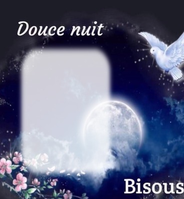 Douce nuit Laurence Photo frame effect