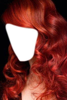 Hair red Fotomontage