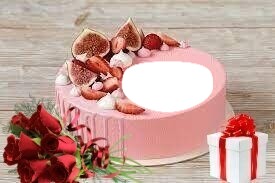 torta di compleanno Fotomontaggio