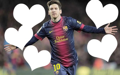 leo Messi Fotomontage