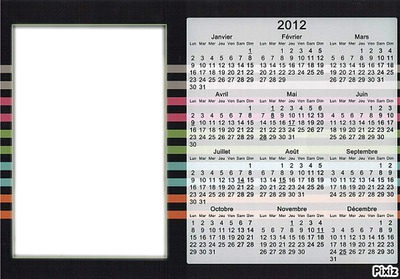 calendriller2012 Montage photo