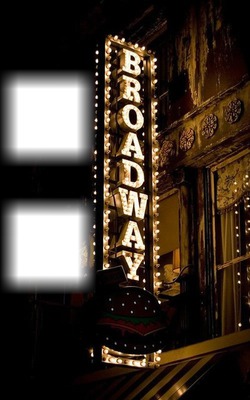 Broadway Fotomontage