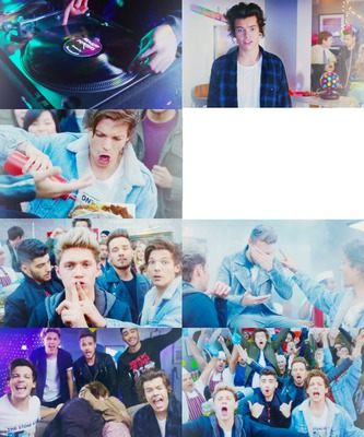 One Direction Midnight Memories Fotomontasje