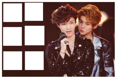 Luhan et Lay Montage photo