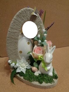 HAPPY EASTER Photo frame effect
