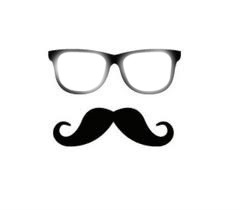 Moustache :3 Photo frame effect