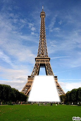 Tour Eiffel Fotómontázs