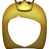 Queen emoji Fotomontāža
