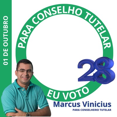 Conselheiro Marcus Vinicius Photo frame effect