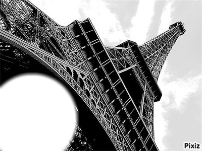 Tour Eiffel Photo frame effect