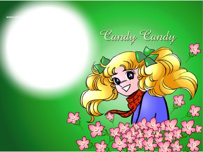CANDY CANDY ANNEES 1975 Valokuvamontaasi