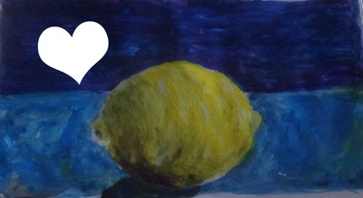 il limone peint par Gino GIBILARO Montage photo