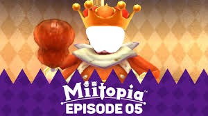 Miitopia king of castle person Photo frame effect