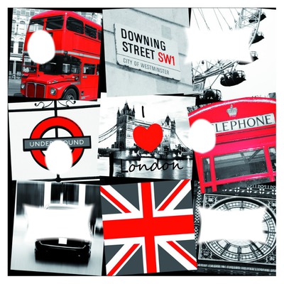 love london and friend Montage photo