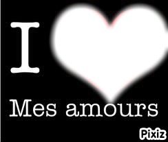 mes amours Fotomontaż