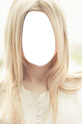 blonde Fotomontaż