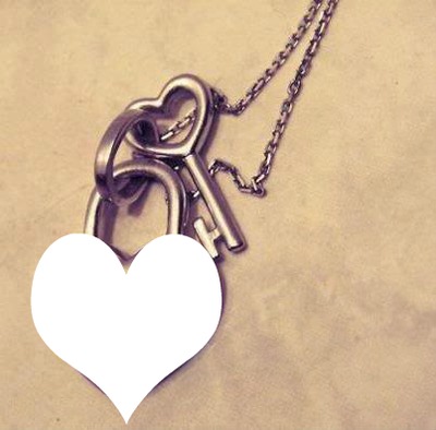 la llave de mi corazon フォトモンタージュ