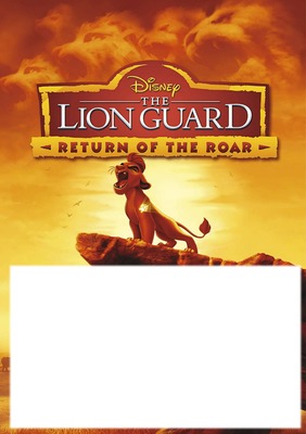 lion guard Fotomontage