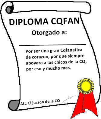 Diploma CQfan Fotomontasje