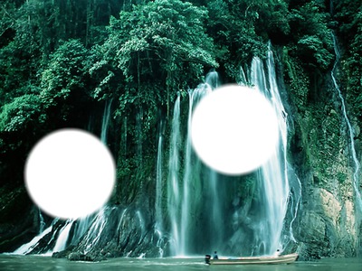 water fall Montage photo