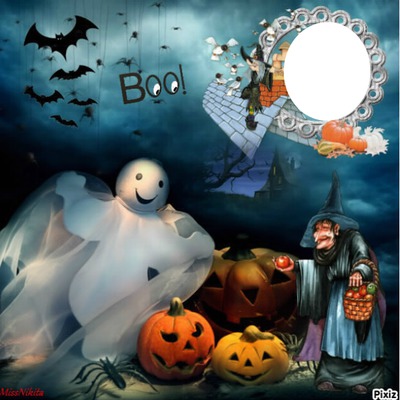 Halloween Fotomontage