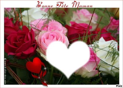 Bonne féte Maman Montage photo