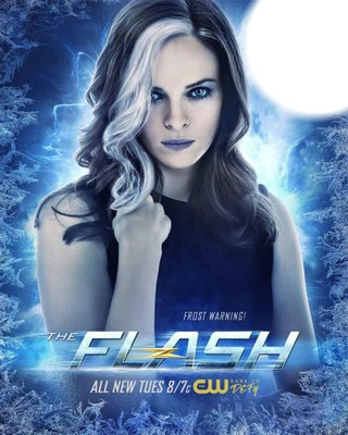 the flash saions 4 killer frost Photo frame effect