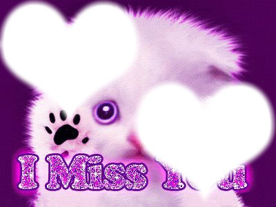 I miss you Montage photo